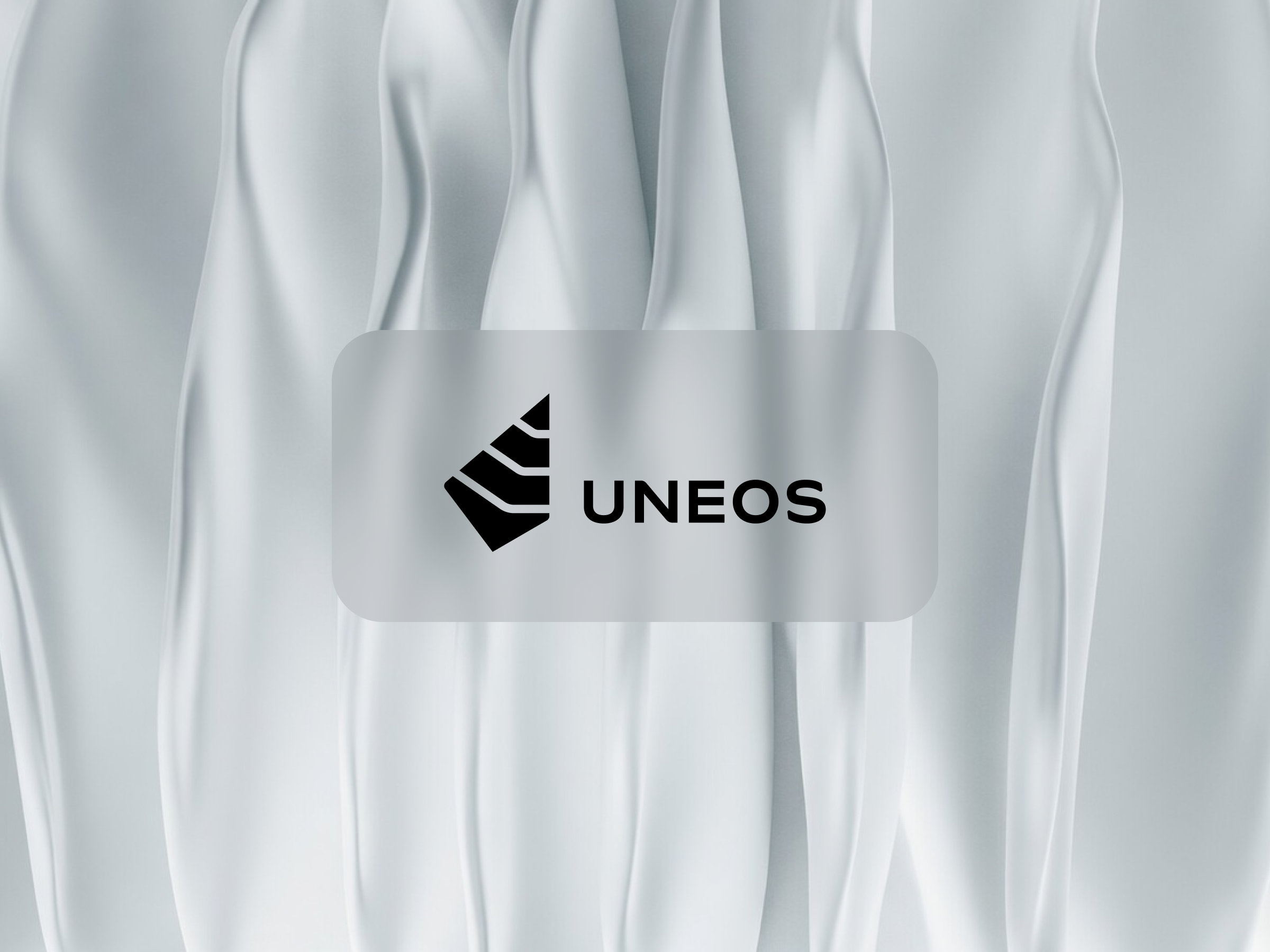 UNEOS Schriftzug mit Logo